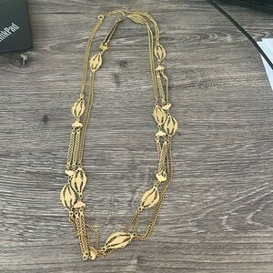 Womens extra long necklace - doubled up for Photo